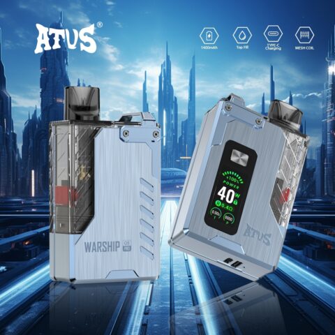 DE012 Sigaretta Elettronica Usa E Getta Puff 7000 Tiri con flusso d'aria ricaricabile e regolabile ATVS Vape