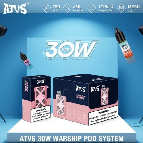 DE012 Sigaretta Elettronica Usa E Getta Puff 7000 Tiri con flusso d'aria ricaricabile e regolabile ATVS Vape