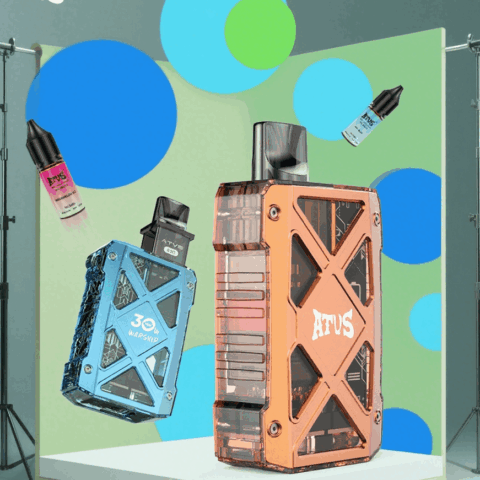 DE012MAX Kit di pod ricaricabile dispositivo di sistema ATVS Vape