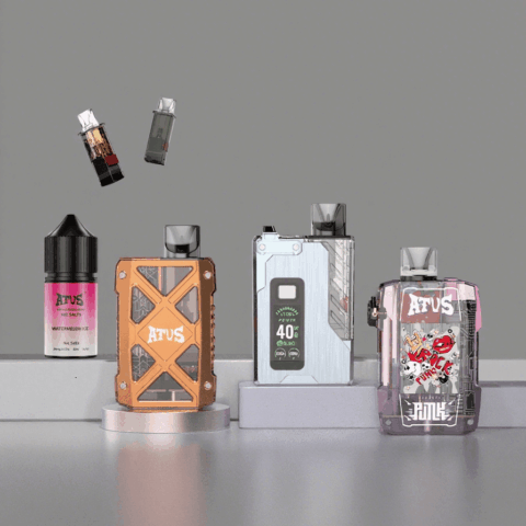 DE012MAX Kit di pod ricaricabile dispositivo di sistema ATVS Vape