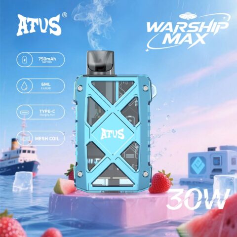 DE012MAX Kit di pod ricaricabile dispositivo di sistema ATVS Vape