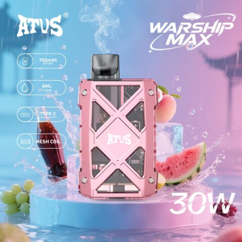 DE012MAX Kit di pod ricaricabile dispositivo di sistema ATVS Vape