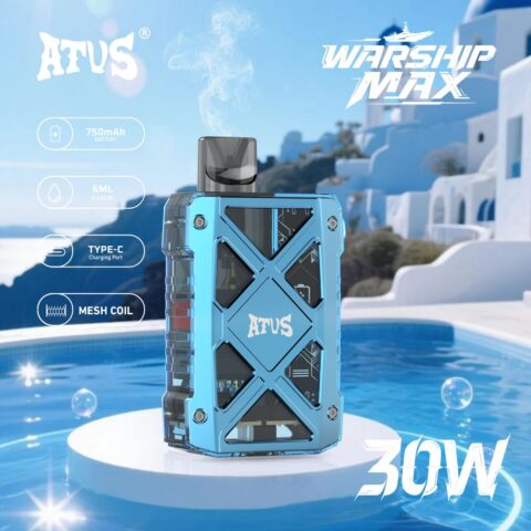 DE018 13000 Puffs Vape usa e getta con ricaricabile ATVS Vape