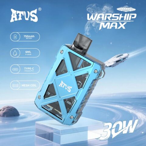 DE018 13000 Puffs Vape usa e getta con ricaricabile ATVS Vape