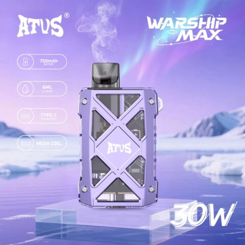 DE012MAX Kit di pod ricaricabile dispositivo di sistema ATVS Vape