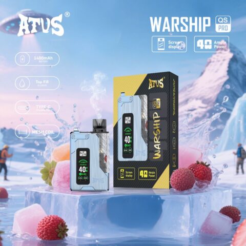 DE012PRO Kit di pod ricaricabile dispositivo di sistema ATVS Vape