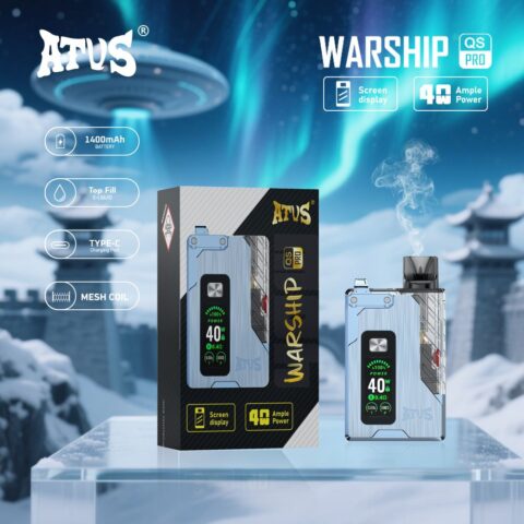 DE012PRO Kit di pod ricaricabile dispositivo di sistema ATVS Vape