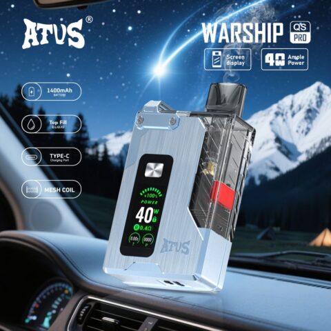 DE012PRO Kit di pod ricaricabile dispositivo di sistema ATVS Vape