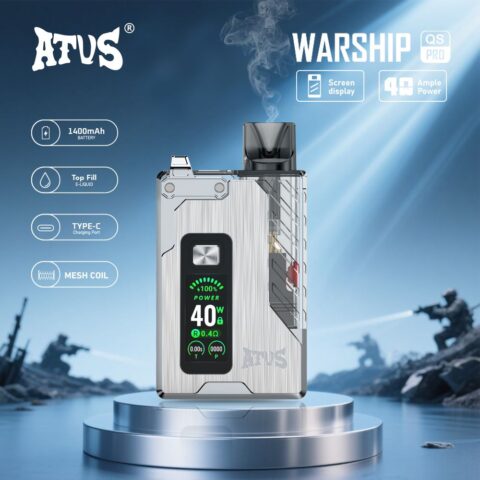 DE012PRO Kit di pod ricaricabile dispositivo di sistema ATVS Vape