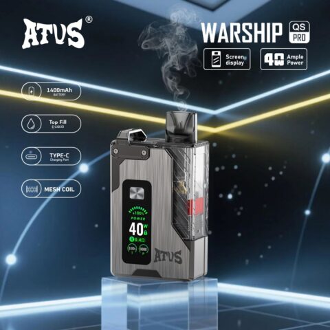 DE012PRO Kit di pod ricaricabile dispositivo di sistema ATVS Vape