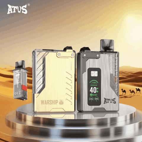 DE012PRO Kit di pod ricaricabile dispositivo di sistema ATVS Vape