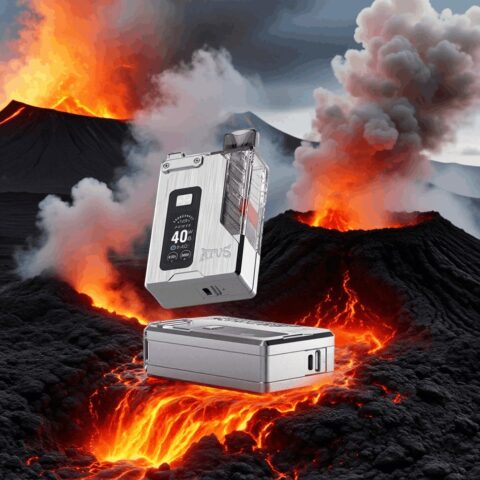 DE012PRO Kit di pod ricaricabile dispositivo di sistema ATVS Vape