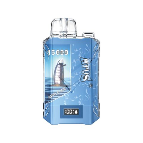 DE017 Sigaretta Elettronica Usa E Getta Puff 15000 Tiri con display LED ricaricabile e flusso d'aria regolabile ATVS Vape