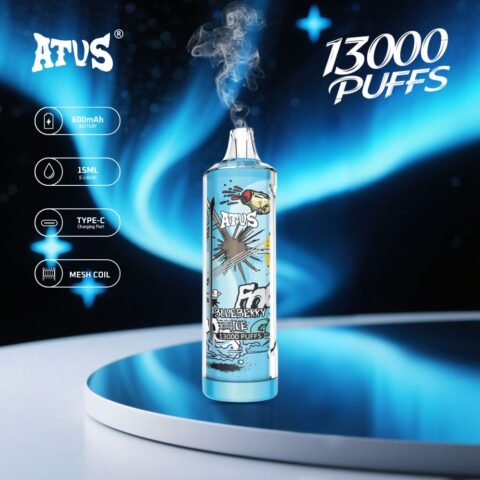 DE018 13000 Puffs Vape usa e getta con ricaricabile ATVS Vape