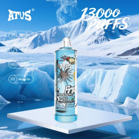 DE018 13000 Puffs Vape usa e getta con ricaricabile ATVS Vape