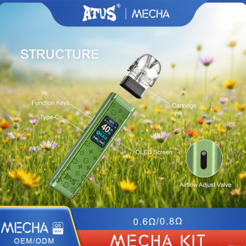 DE019MINI Dispositivo Sistema Kit Pod Preriempiti ATVS Vape