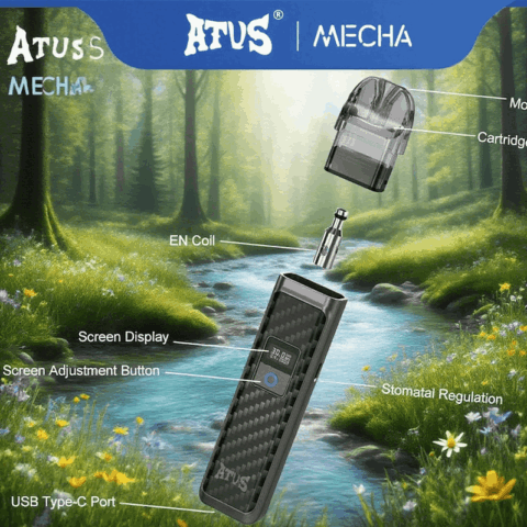 DE019MINI Dispositivo Sistema Kit Pod Preriempiti ATVS Vape