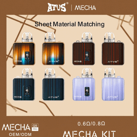 DE019PRO Dispositivo Sistema Kit Pod Preriempiti ATVS Vape