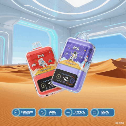 DE021 Sigaretta Elettronica Usa E Getta Puff 30000 Tiri con display LED ricaricabile e flusso d'aria regolabile MTL DTL ATVS Vape