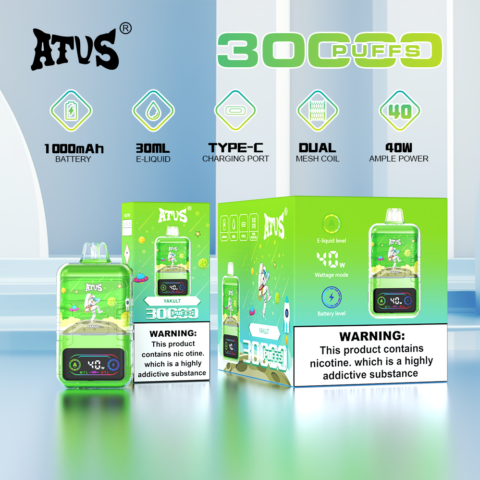 DE021 Sigaretta Elettronica Usa E Getta Puff 30000 Tiri con display LED ricaricabile e flusso d'aria regolabile MTL DTL ATVS Vape