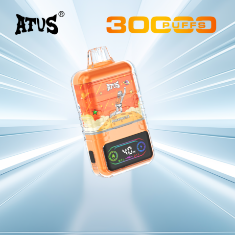 DE021 Sigaretta Elettronica Usa E Getta Puff 30000 Tiri con display LED ricaricabile e flusso d'aria regolabile MTL DTL ATVS Vape