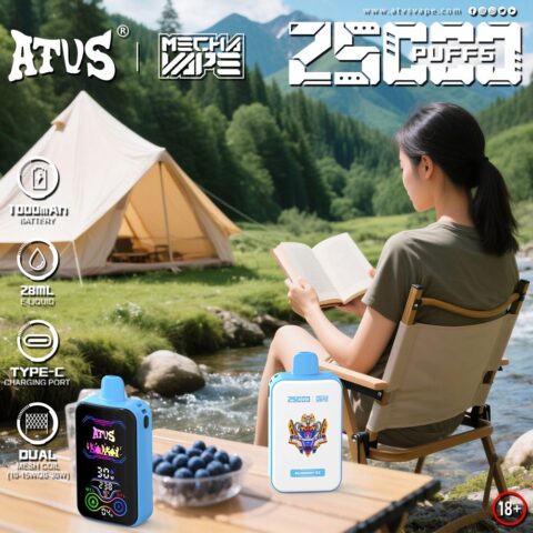 DE021 Sigaretta Elettronica Usa E Getta Puff 30000 Tiri con display LED ricaricabile e flusso d'aria regolabile MTL DTL ATVS Vape