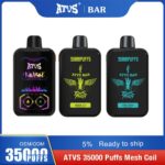 35000 tiri di sigaretta elettronica usa e getta con schermo intero sigaretta elettronica ricaricabile flusso d’aria regolabile video di sigarette elettroniche usa e getta in magazzino tedesco