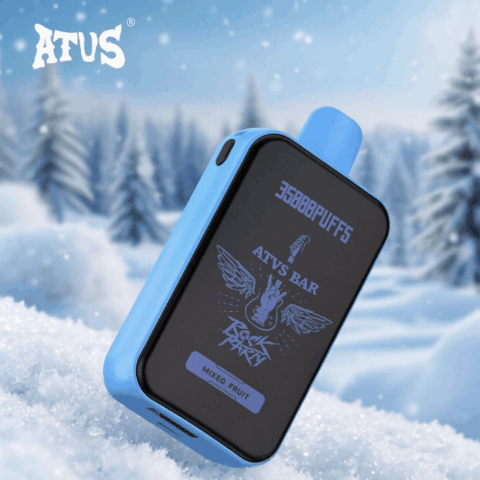 DE022 Sigaretta Elettronica Usa E Getta Puff 35000 Tiri con schermo intero ricaricabile e flusso d'aria regolabile ATVS Vape