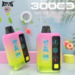 Sigaretta elettronica usa e getta da 30.000 tiri con schermo LEDricaricabile aroma shisha narghilè magazzino UE disponibile in magazzino 30.000 tiri all’ingrosso Vape