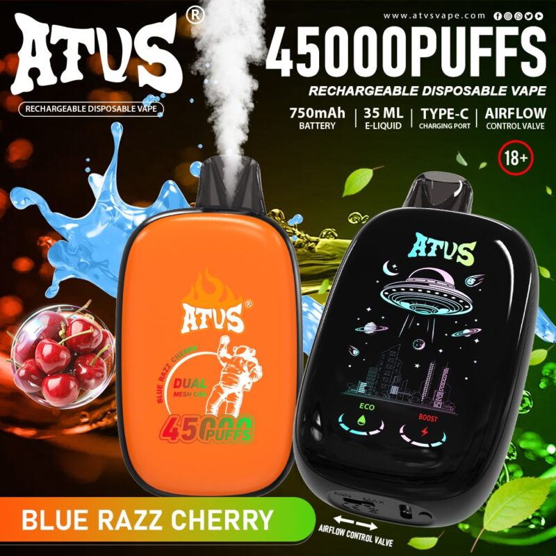 Vaporizzatore monouso da 45.000 tiri con schermo intero vaporizzatore per erbe secche da 45k tiri vaporizzatore vuoto aroma multifrutta prezzo conveniente spedizione gratuita USA Regno Unito UE vendita all’ingrosso i vape