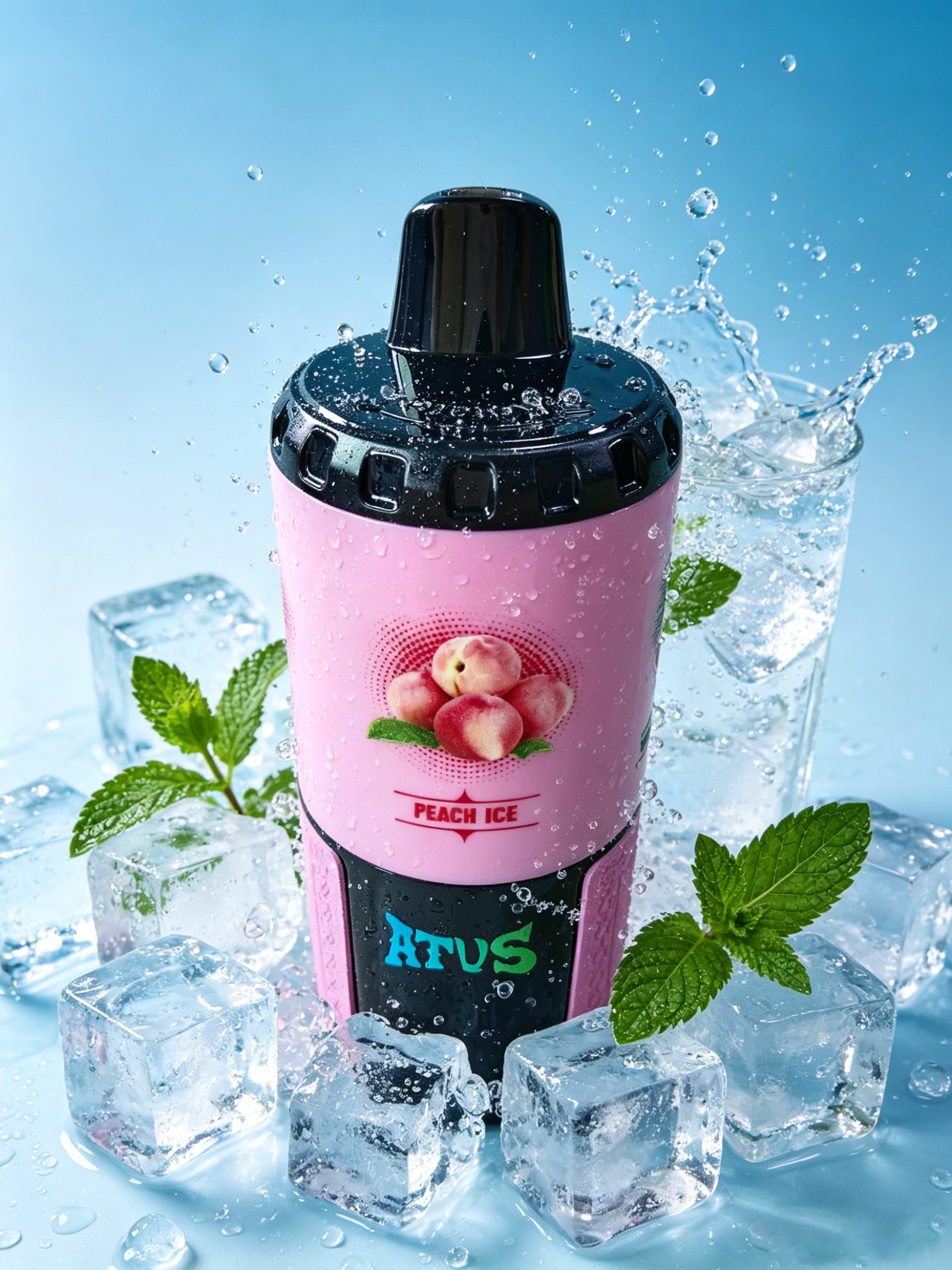 vape Peach Ice ATVS lifestyle